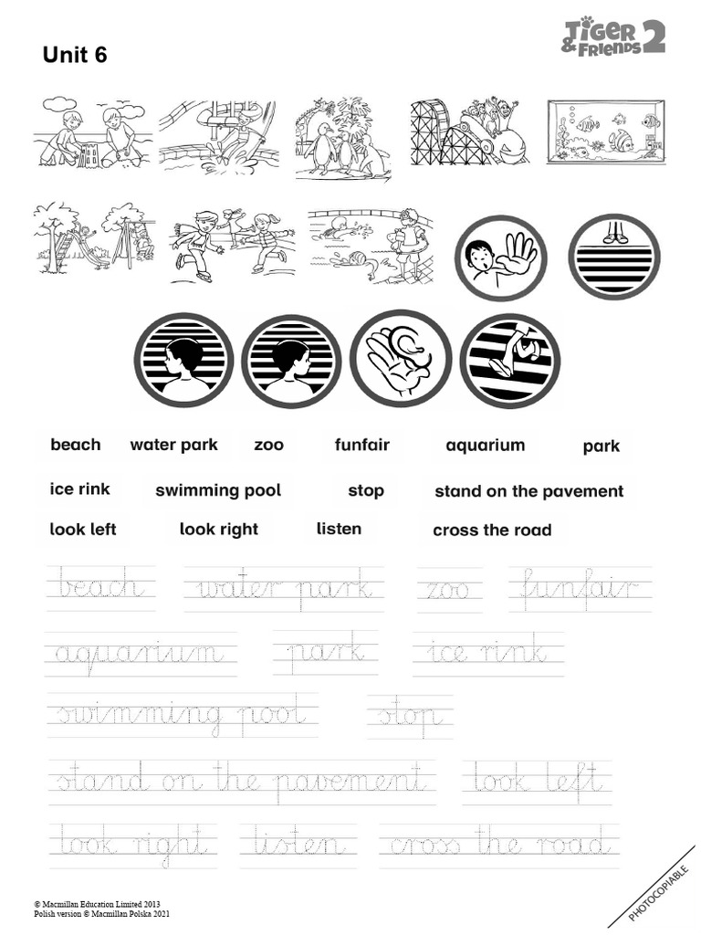 Tiger friends 2 trf unit 6 diy bank pdf