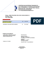 Orçamento Shopping Das Baterias