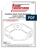 Combine Grain Tank Extension: Case Ih Series