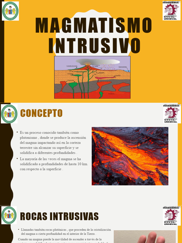 Magmatismo Intrusivo y Rocas Plutónicas | PDF | Ciencia y matemáticas ...