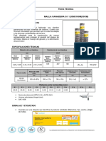 Ficha Tecnica Malla Ganadera de 1.20 Mts Zinc + Al 160 2024