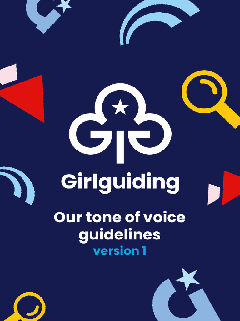 Girlguiding Tone of Voice Guidelines | PDF | Acronym | Letter Case