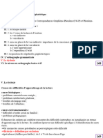 Apprentissage lecture ecriture CM8