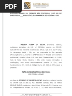 AÇÃO DE REINTEGRAÇÃO DE POSSE