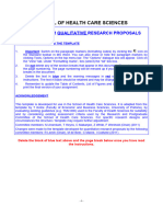 Qualitative Research Proposal Template - zp125602