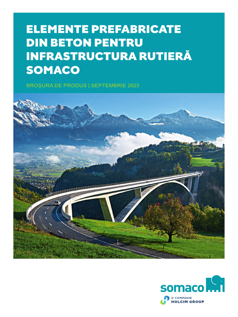 SOMACO B Infrastructura Rutiera Somaco 2023 | PDF
