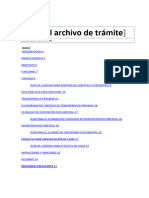 Manual Archivo de Trámite