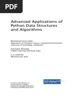 Advanced Applications of Python Data Structures and Algorithms