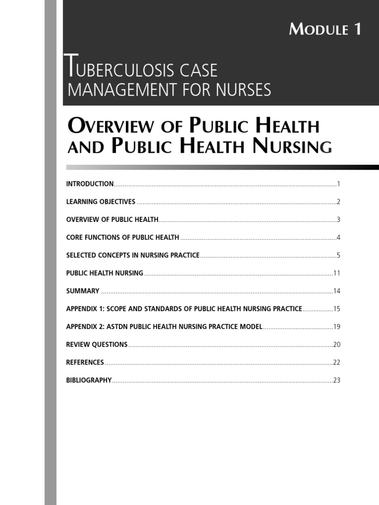 Nursing Module 1 Pdf Nursing Public Health