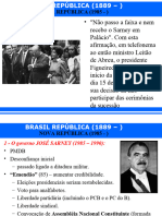 Brasil após guerra fria - Nova Republica - 9 ano