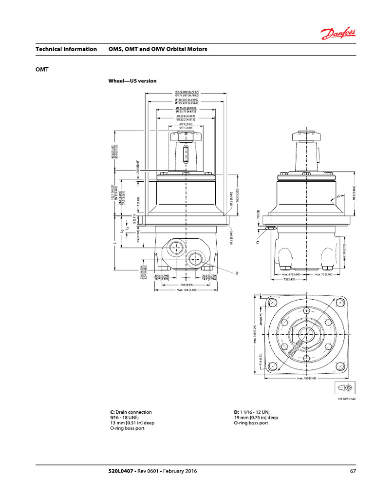 Motor hidraulico danfoss omtw400 us version pdf