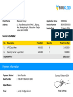 Invoice Monthly