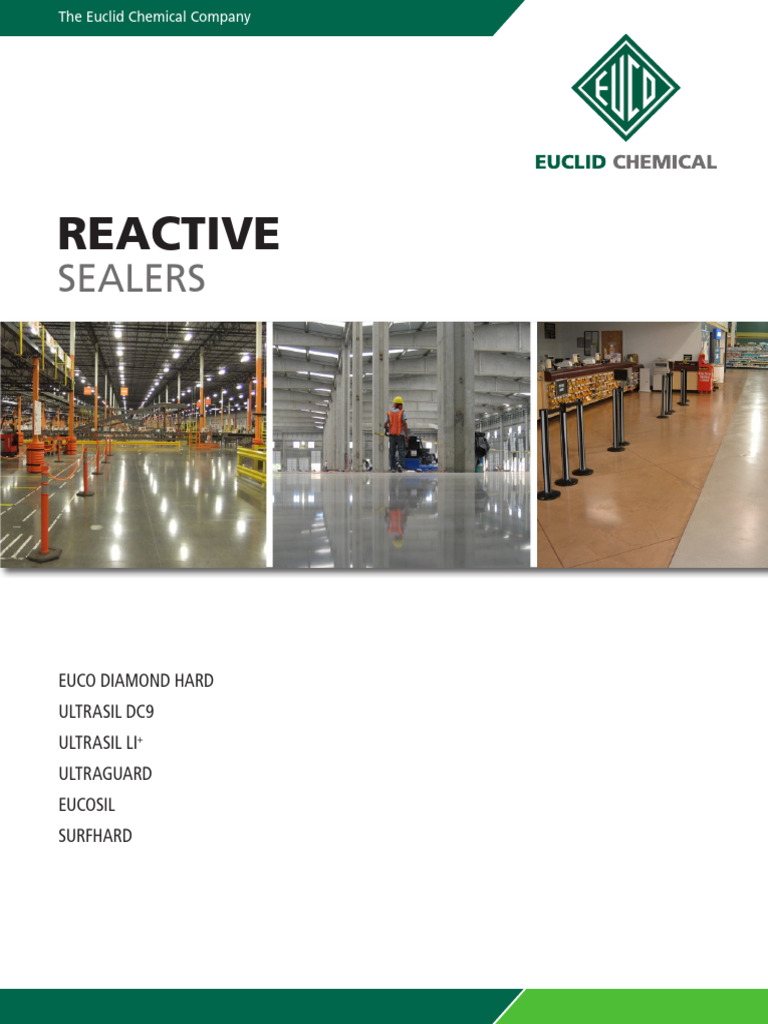 EUCO Diamond Hard Concrete Sealer | PDF | Concrete | Chloride