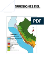 Las Ecorregiones Del Perú para Sexto Grado de Primaria