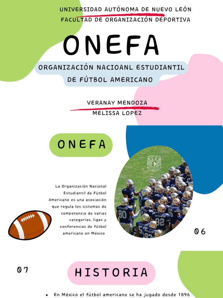 ONEFA: Organización y Reglamento 2025 | PDF | Deportes | Futbol ...
