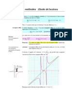 Etude Des Fonctions Fiche Methodes