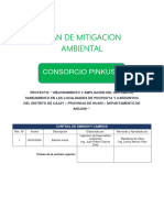 Plan de Manejo Ambiental (Pma)-Cajay