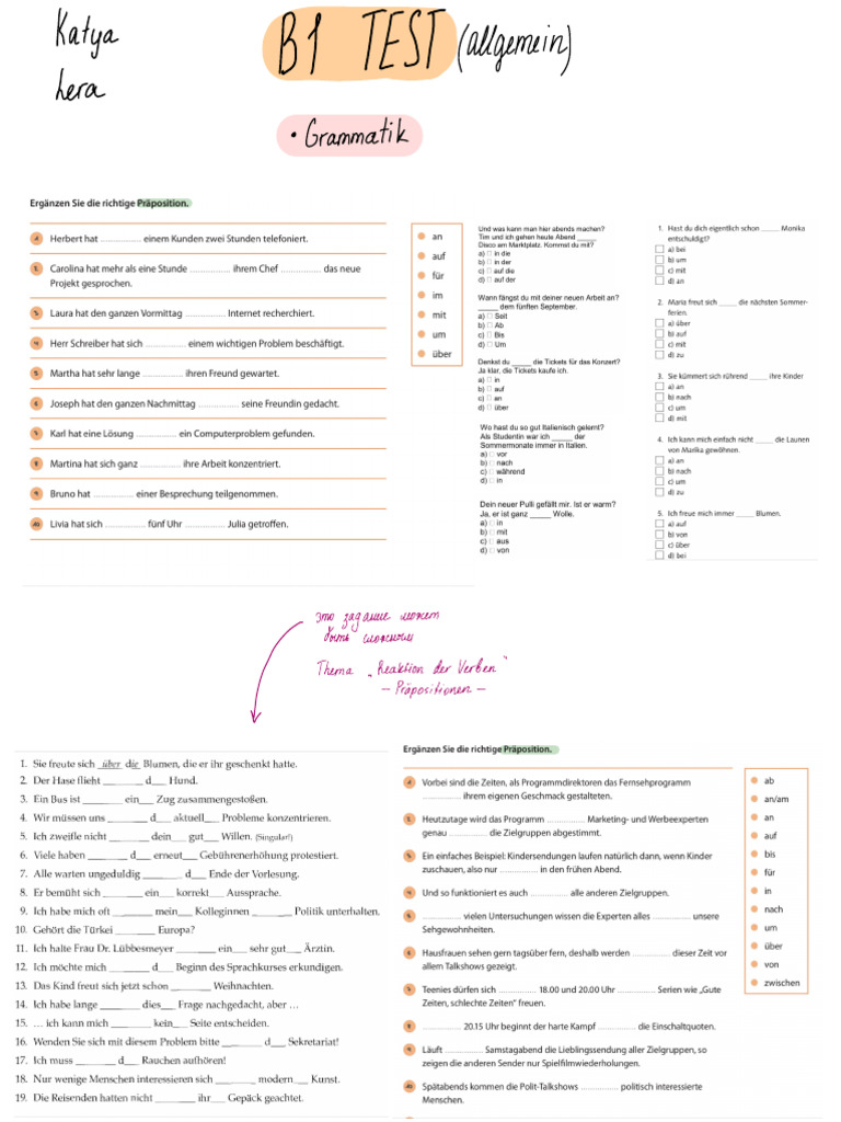 B1 Test | PDF