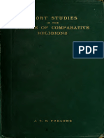 James George Roche Forlong - Short Studies in the Science of Comparative Religion