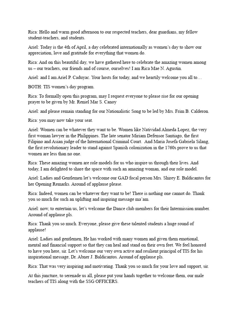 women-s-day-script-pdf
