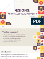 Designs As Intellectual Property by Manya Jain