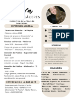 Curriculum Vitae- Imara Seguel