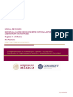 Manual de Usuario Becas para Madres Mexicanas Jefas de Familia, Estudiantes de Licenciatura Conahcyt 2024