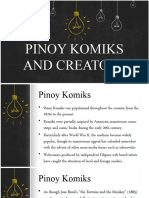 Pinoy Komiks and Creators