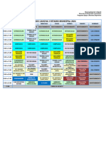 Calendario Cancha Futbolito 3 Estadio 2024