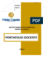 MODELO DE PORTAFOLIO DOCENTE 2024-I