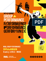 RSL Group Performance Syllabus Entry Levels