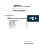 GROUP 5 C++ Assignemt