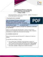 Guía de actividades y rúbrica de evaluación - Unidad 2 - Escenario 3 - Escala Abreviada del Desarrollo 3 (1)