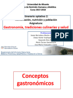 Conceptos Gastronómicos