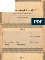 Gustav Robert Kirchhoff Pascariu Mădălina Fizică