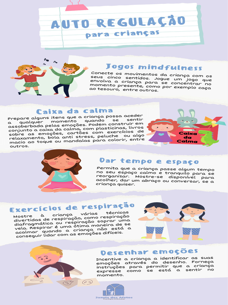 Atividades de Autorregulação Infantil | PDF