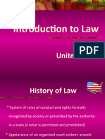 Introduction To Law US