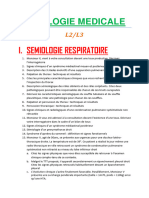 Qroc de Semiologie Medicale l2-l3