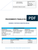 PROCEDIMIENTO TRABAJO EN CALIENTE