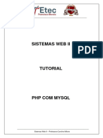 Tutorial - PHP Com BD - MYSQli