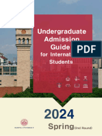 2024 Spring Undergraduate Admission Guidefor International Students 2nd (ENG)