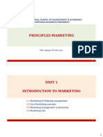 Unit 1 - Introduction To Marketing