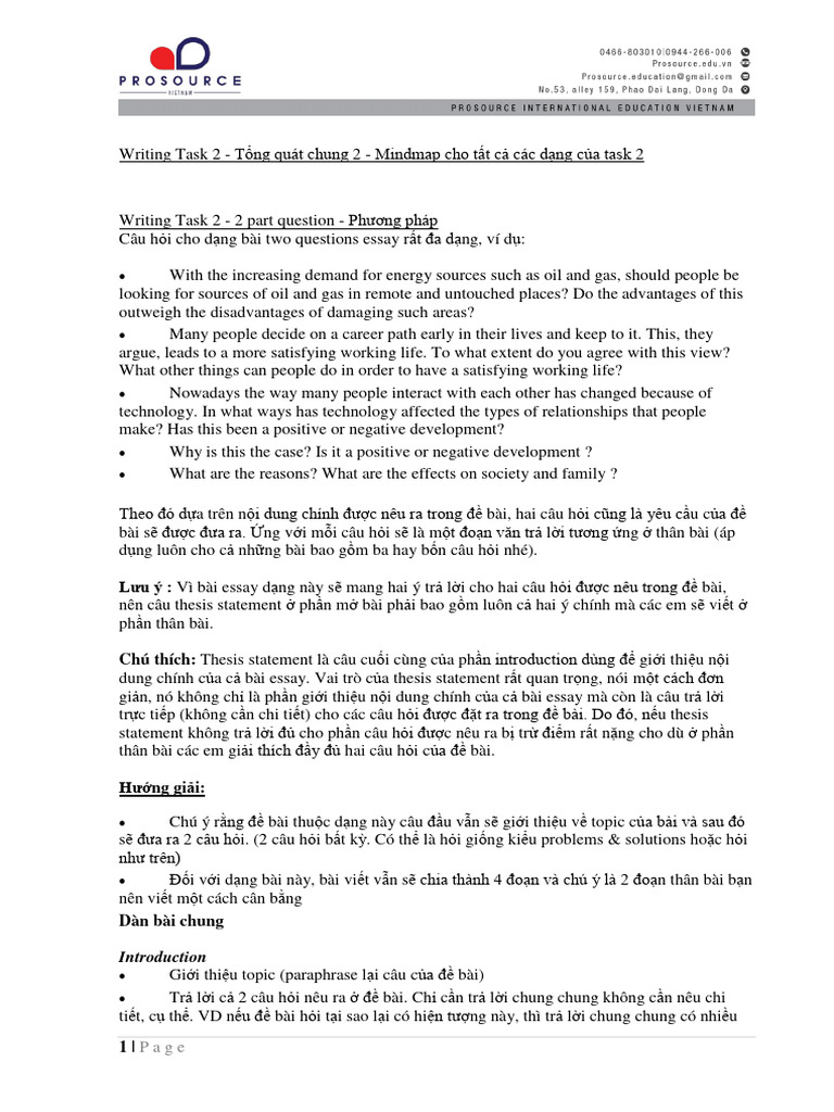 Huong dan cach lam bai ielts writing task 2 all types pdf