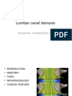 Lumbar Canal Stenosis
