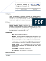 RBA-01 Procedimiento de Auditorías Internas RBA