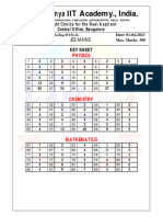 01-04-23 - INCOMING - SR - SUPER 60 - JEE MAINS - WTM-26 - Key & Sol's