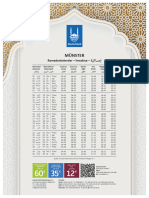 Gebetszeiten Muenster 2024