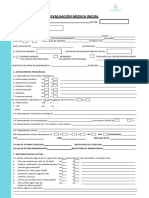 Evaluacion Medica Inicial Actualizada 2024