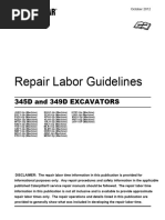 Repair Labor Guidelines: 345D and 349D EXCAVATORS