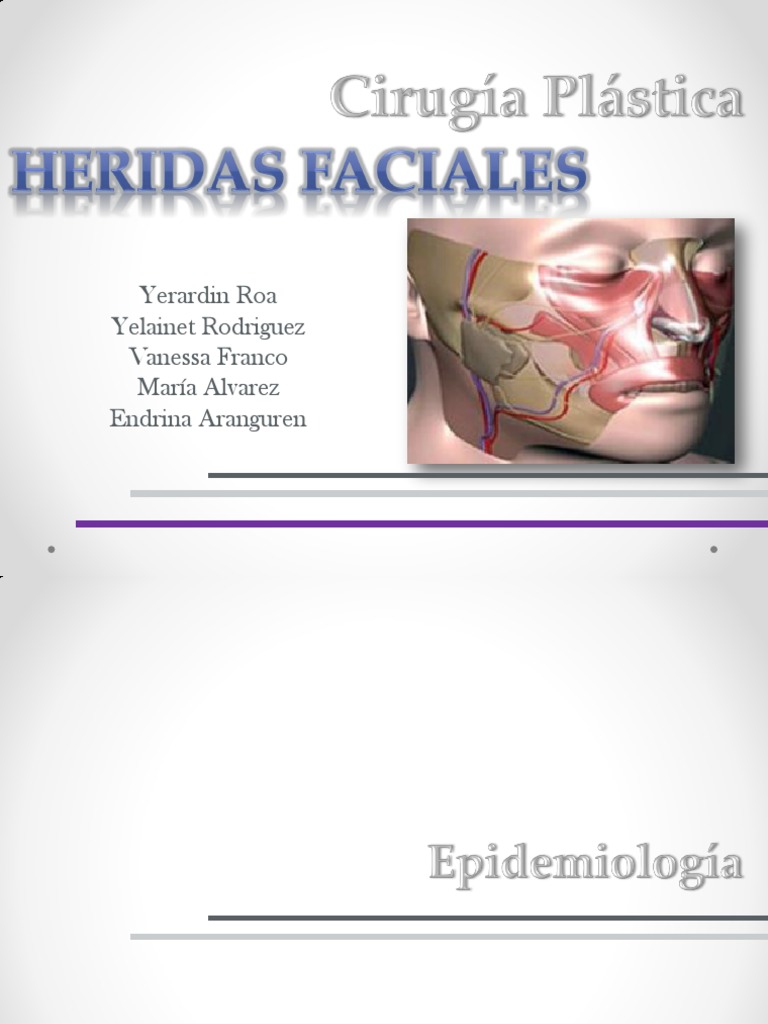 Heridas De Cara Pdf Herida Lesión